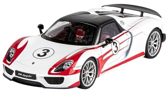 Porsche 918 Spyder Numéro 3  1/18 son et lumière