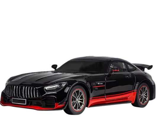 Mercedes AMG GTR 1/18 son et lumière