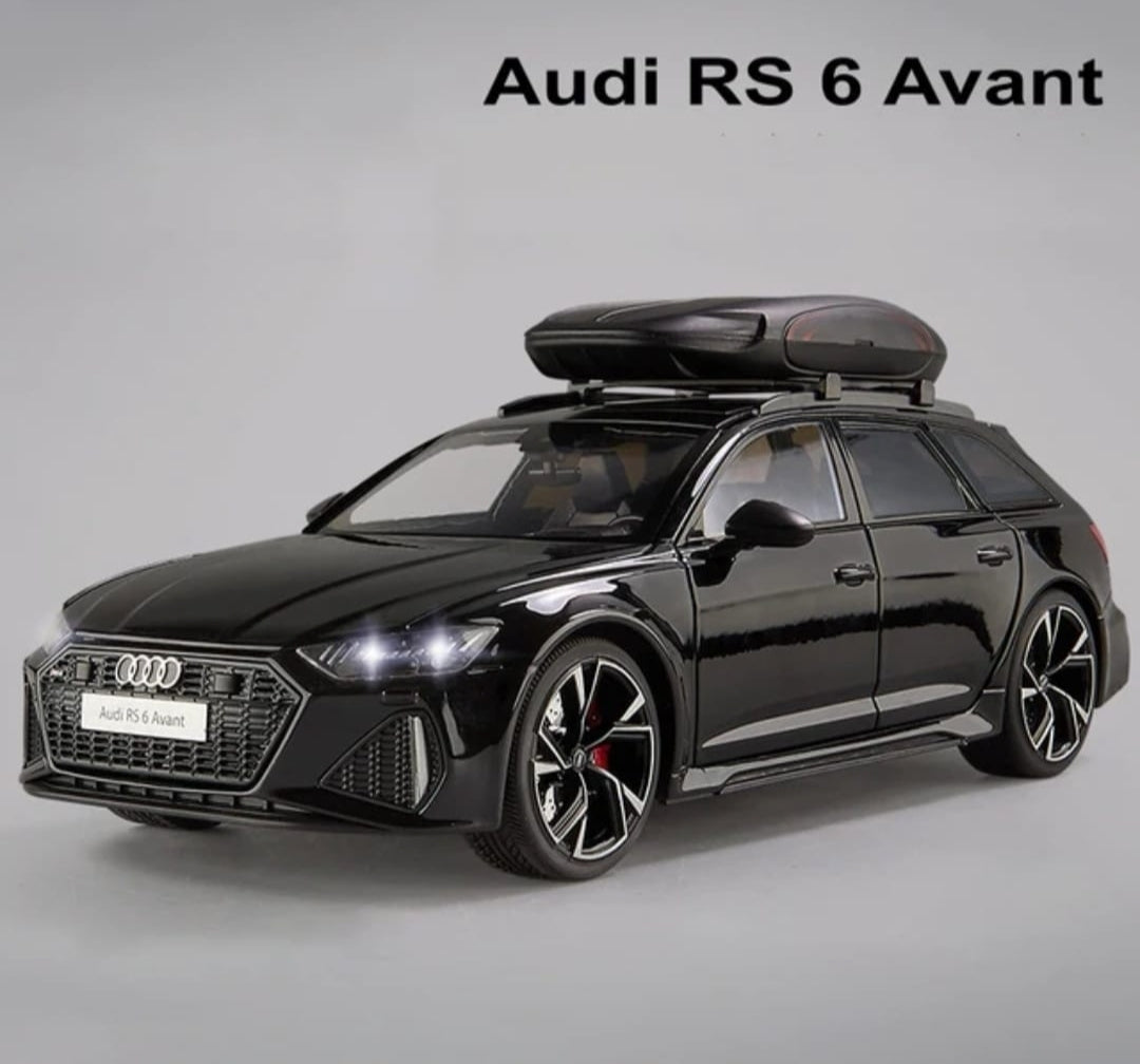 Audi RS 6 1/18 son et lumière