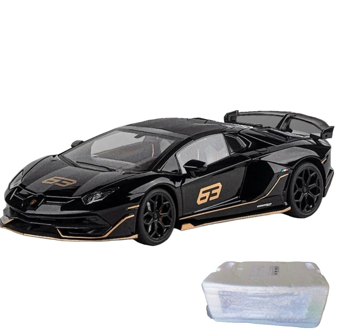 Lamborghini Aventador SVJ 1/18 Son et lumière